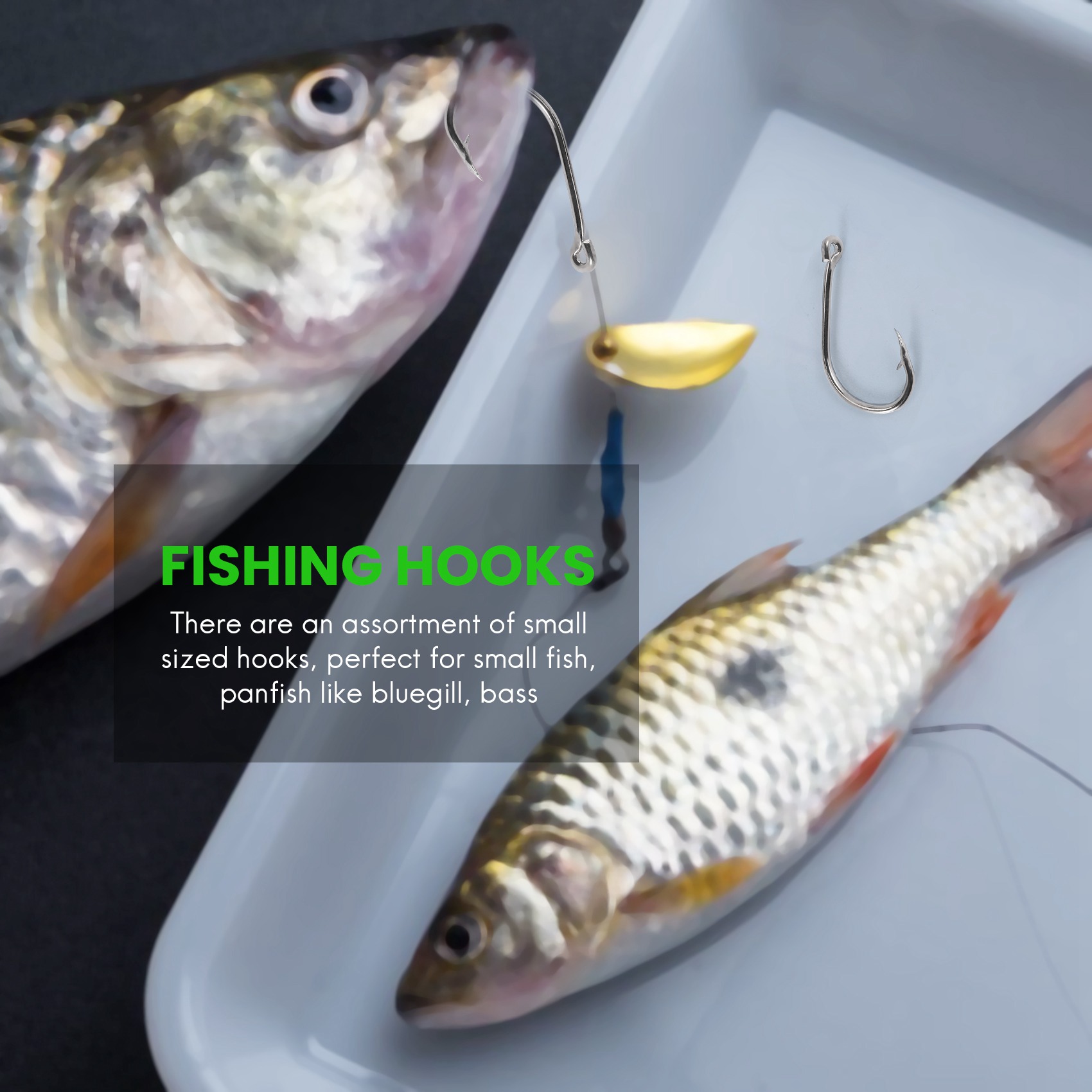 New arrival  500Pcs/Set Mixed  - огляд і ціна Fishing Hook Box