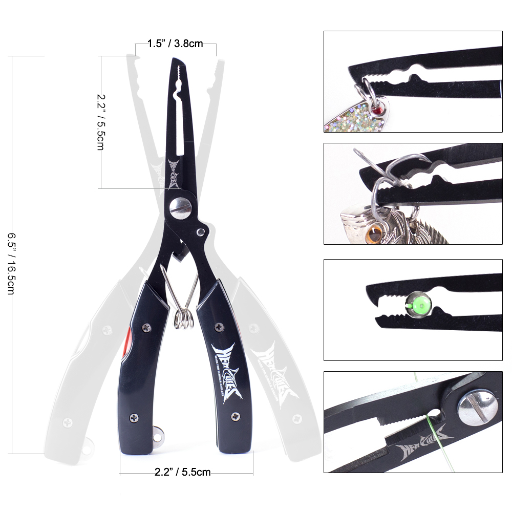 HERCULES Fishing Pliers with S - огляд і ціна Fishing Hook Sharpener