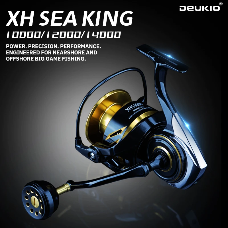 DEUKIO Long Cast Spinning Reel - огляд і ціна Daiwa Reel Bg